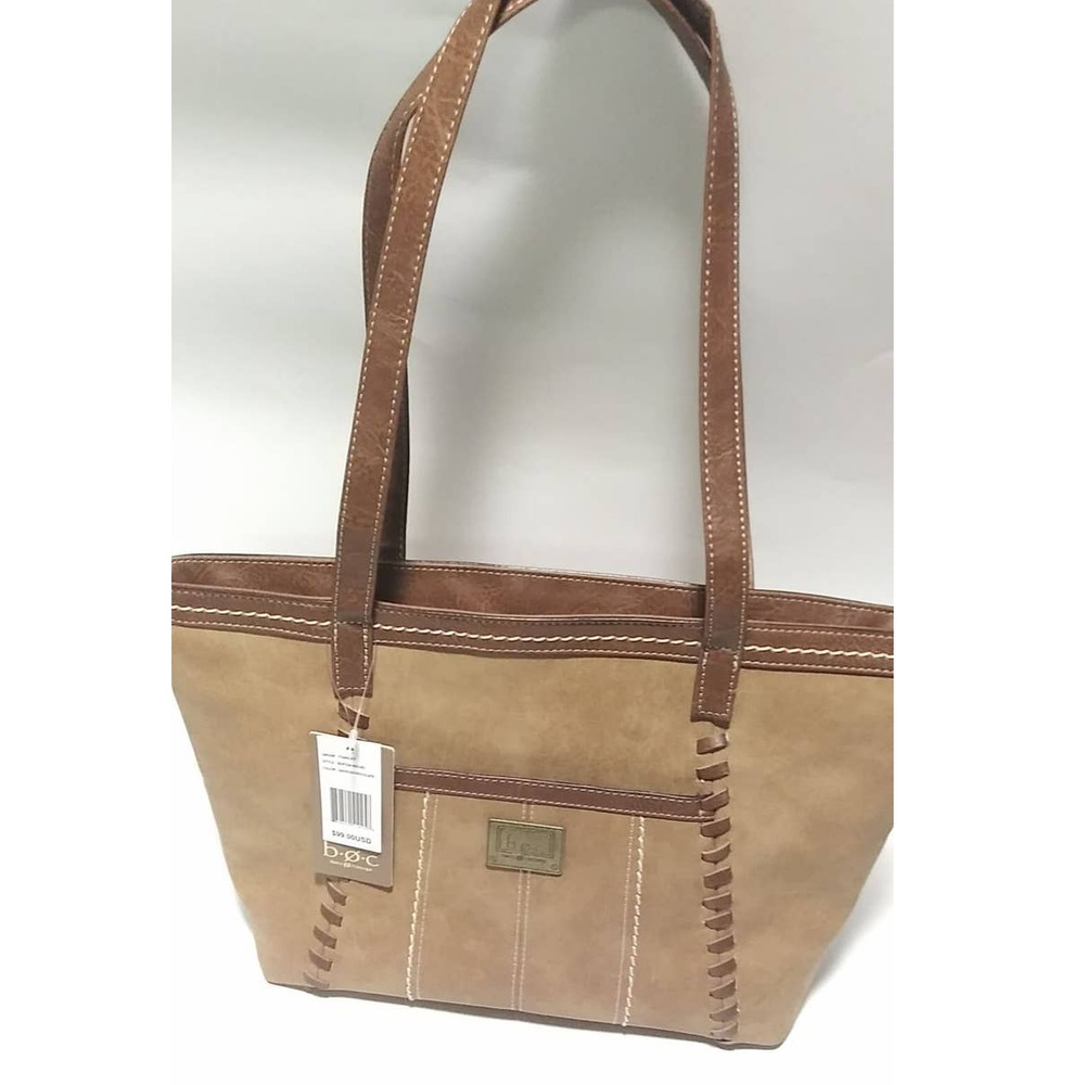 b.o.c Handbag Style BOP334-SDCHO Saddle/Chocolate
